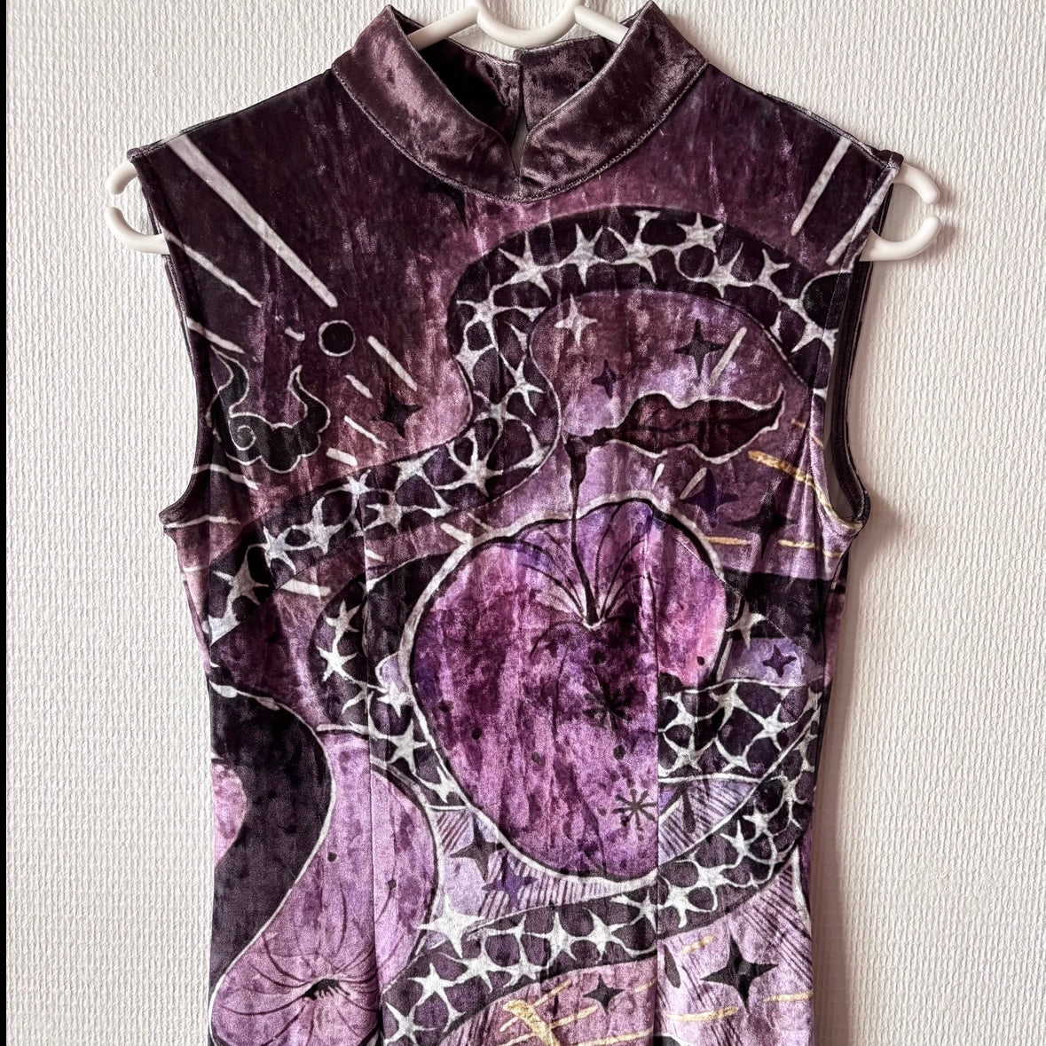 Chinese velvet Qipao S/M