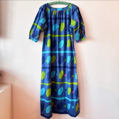 marimekko maxi dress Early September is still summer