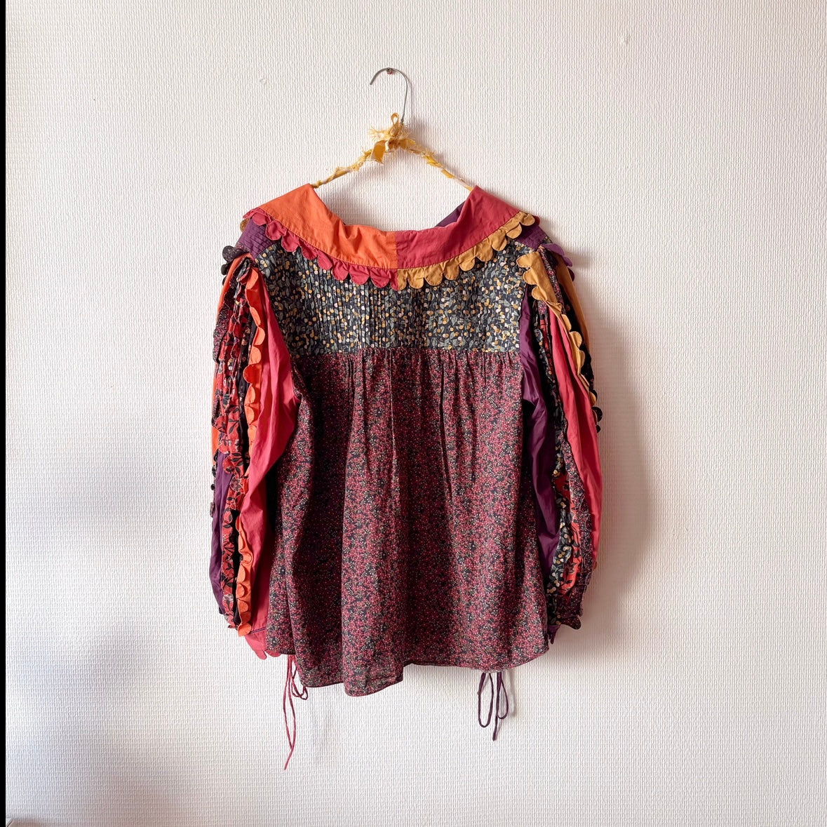 Horror Vacui Patchwork Heart Blouse M/L