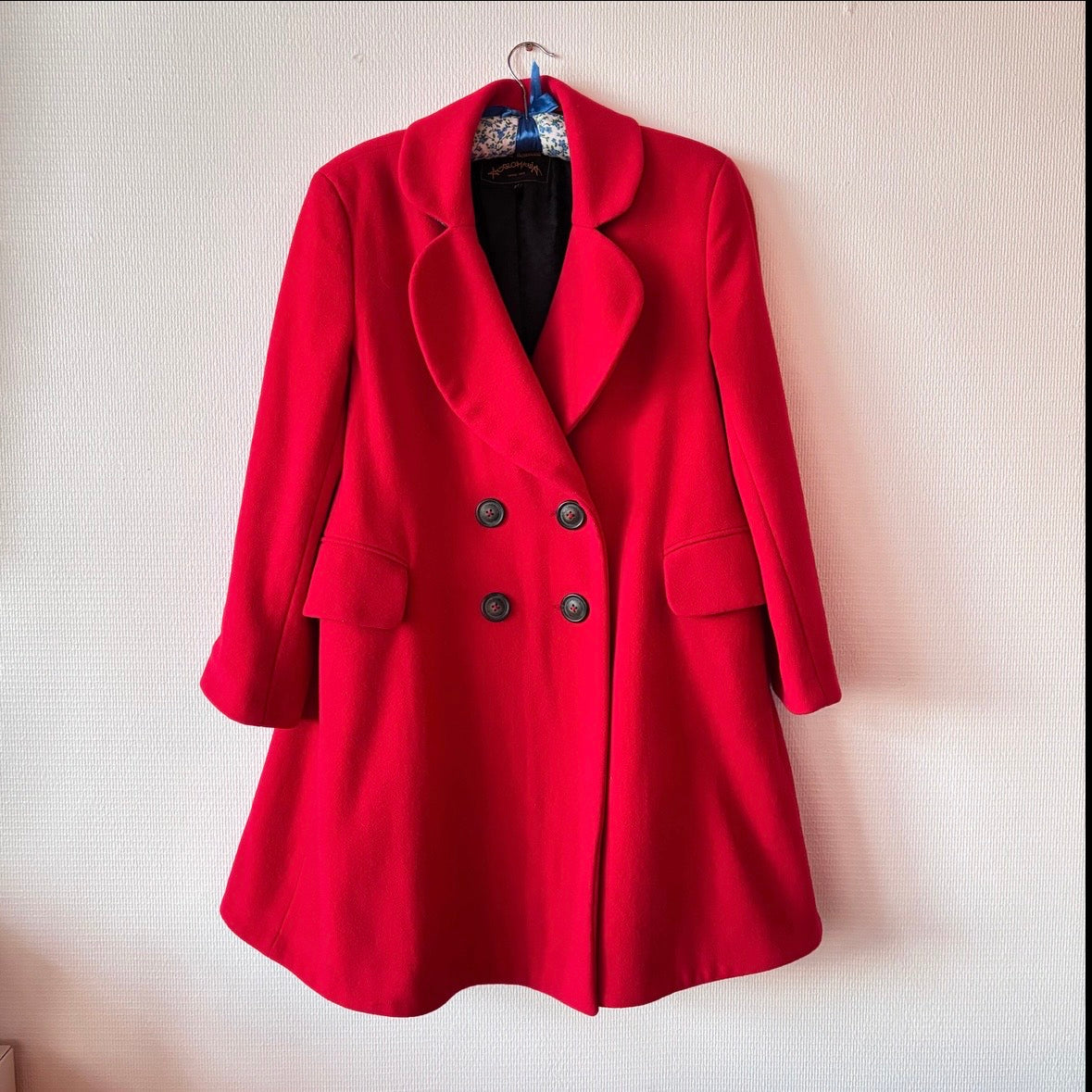 Vivienne Westwood Red Heart Collar Coat