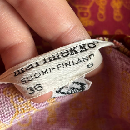 Rare Vintage Marimekko 60s/70s Tunic Dress