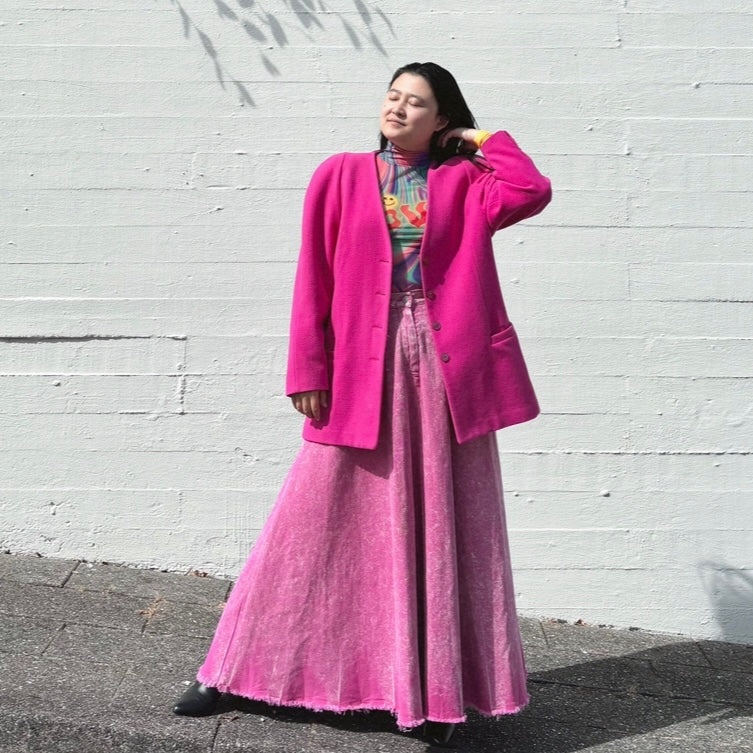 Kello Retro Shock Pink Coat