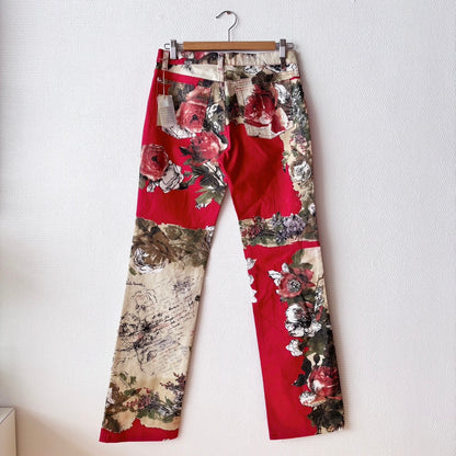 Back view of Roberto Cavalli Y2K Low-Waist Jeans